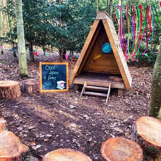 Wald-Tipi aus Holz | Cosy