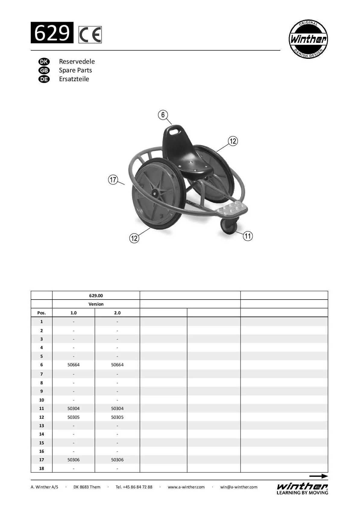 629_Spares-002 Winther Wheely Rider