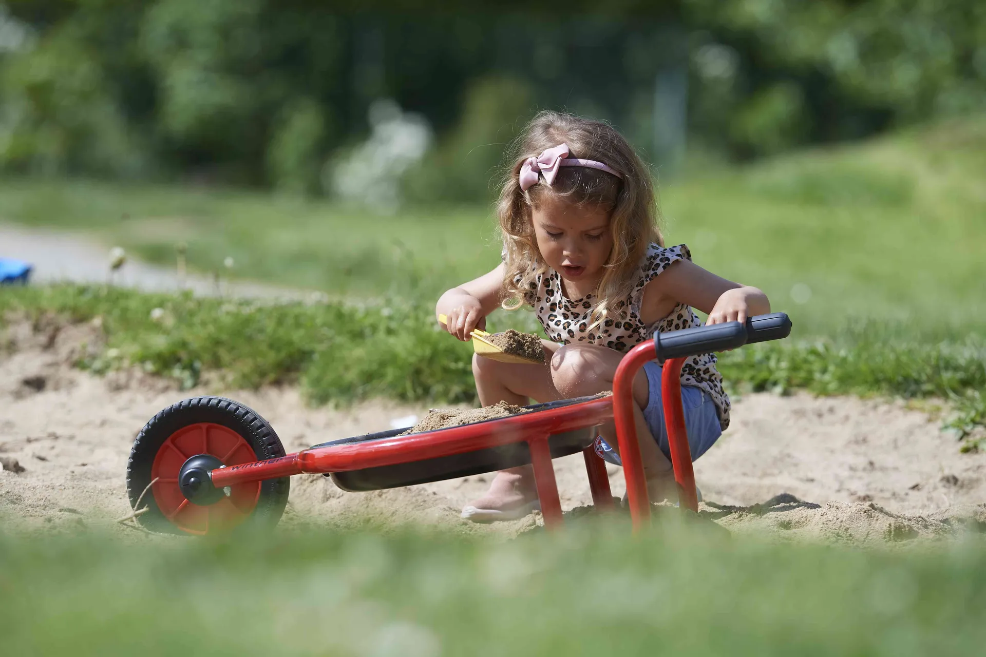 Viking Challenge Runde Schubkarre | Winther Runde Schubkarre