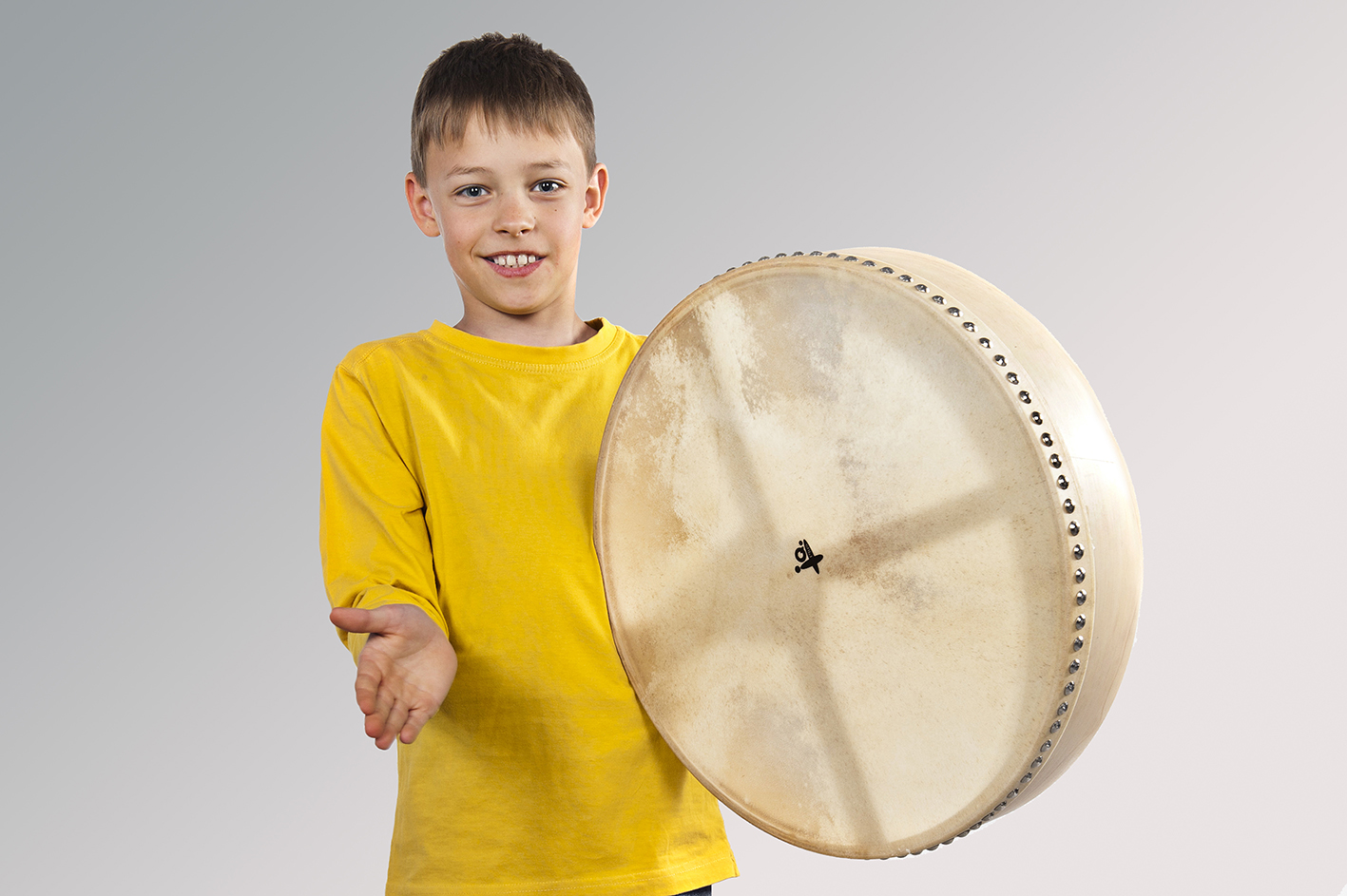Multi Drum Rahmentrommel I Junge macht Musik Multi Drum Rahmentrommel I Junge macht Musik