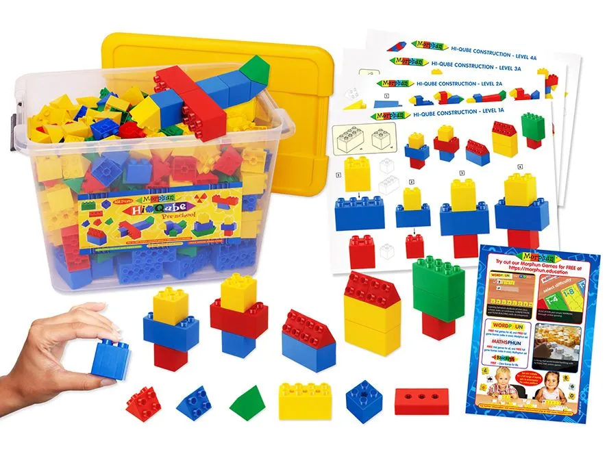 Morphun Hi-Qube Pre-school 300 tlg. für U3_25118_