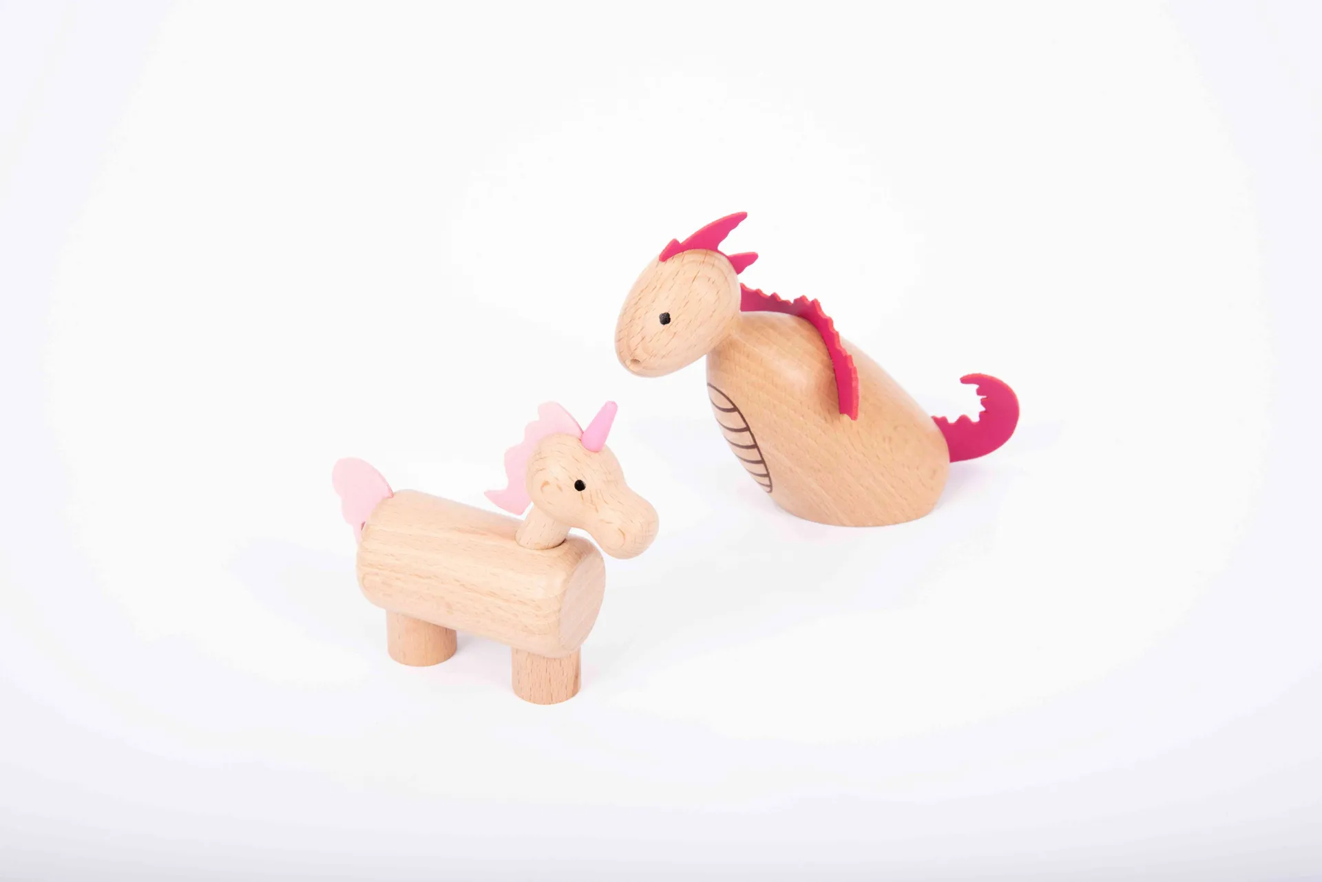 Zauberwald aus Holz | Märchenfiguren Holz | Dragon Toys