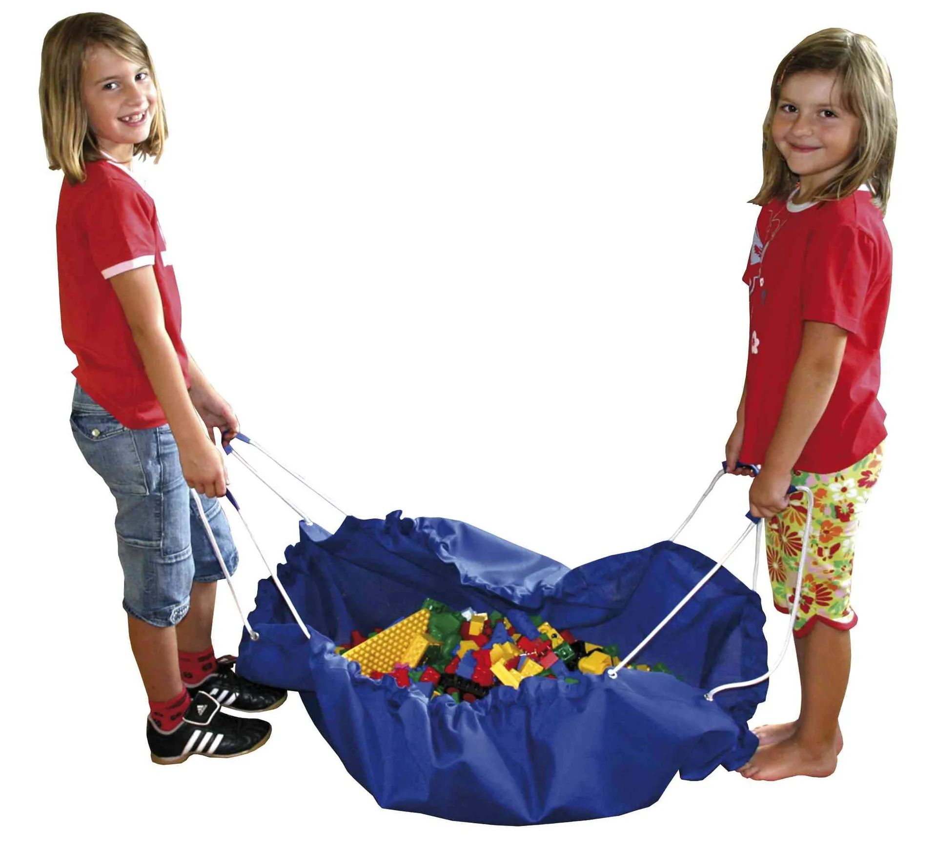 61010_3 Aufräumsack/Spieldecke blau | Aufräumsack | Dragon Toys