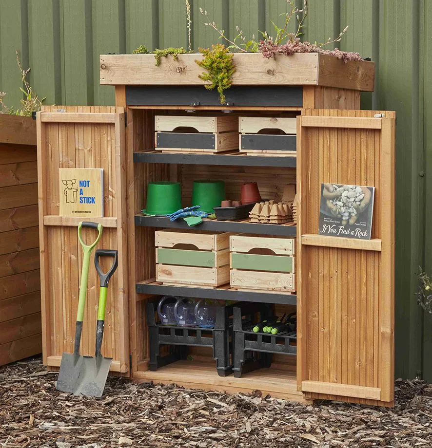 Schuppen mit Dachbegrünung  | Cosy