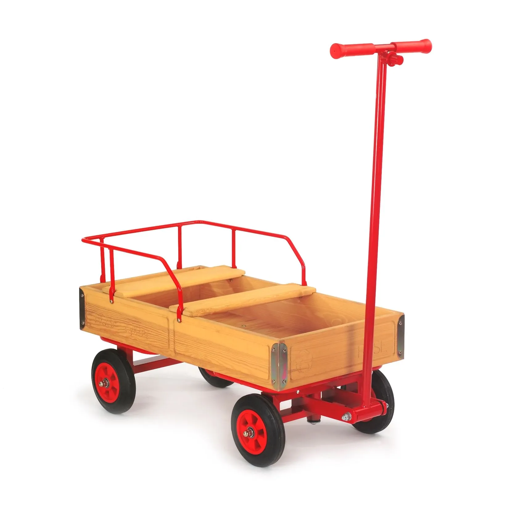 Wagen mit 2 Sitzplätzen | ROSE Bollerwagen_R6090_