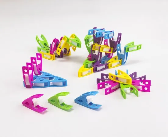 Wäscheklammer-Set | Bunte Wäscheklammern | edx education_35112_