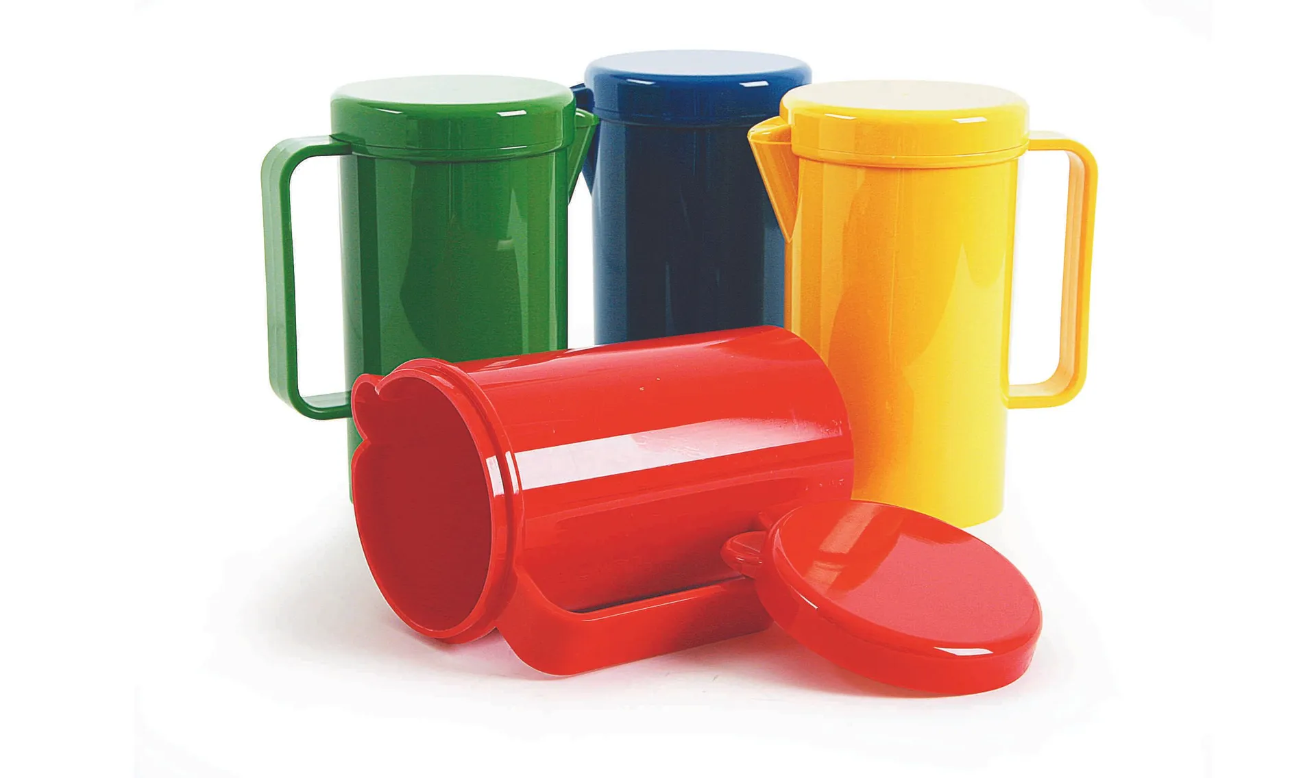 1 Kanne 1,3 l mit Deckel, unzerbrechlich | Wasserkanne | Dragon Toys