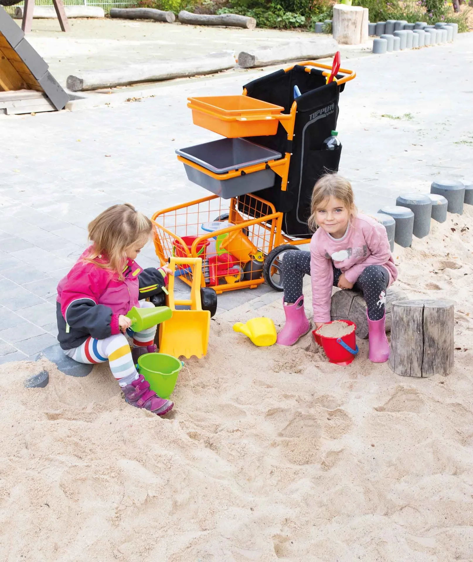 Multi-Flex-Trolley | Transportwagen Kindergarten | Dragon Toys_51016_