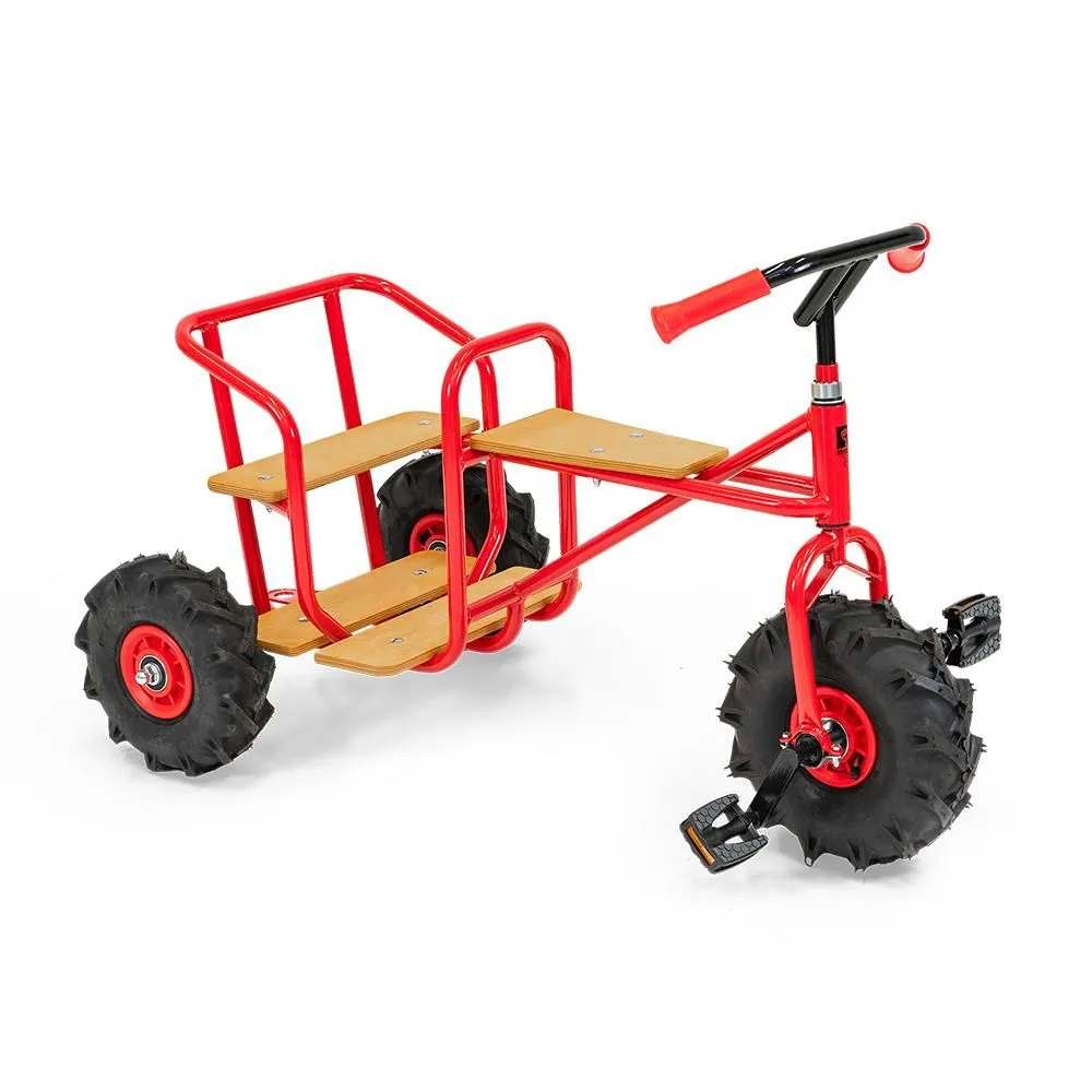 Dreirad Taxi mittel mit Traktorreifen | ROSE Taxi_R6467_
