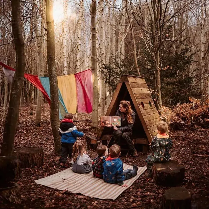 Wald-Tipi aus Holz | Cosy