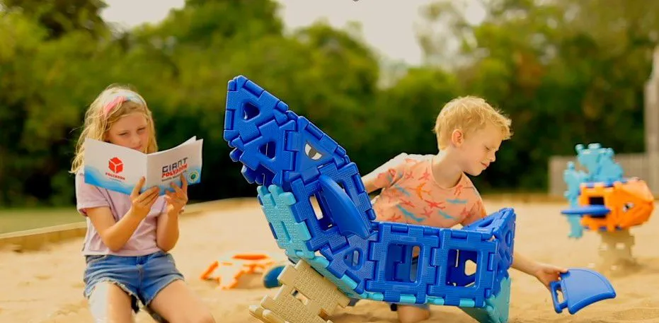 Polydron Sealife Bauset 66-tlg.