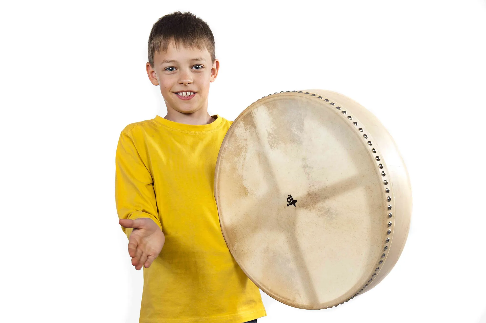 40238_8 Multi Drum mit Holzständer | Rahmentrommel | Dragon Toys