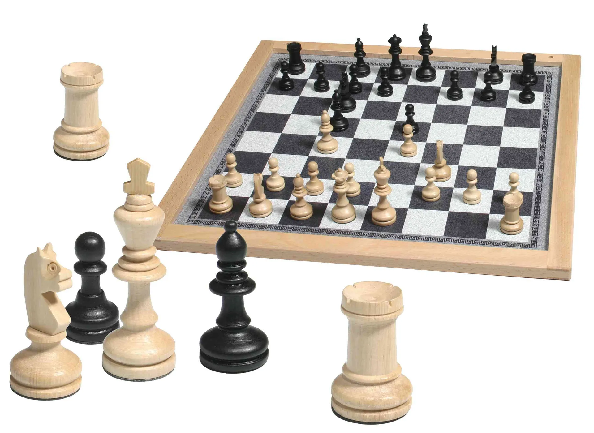 Schach, groß und magnetisch | Schachspiel | Dragon Toys_30153_