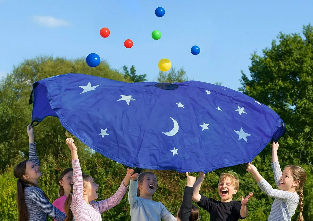 Sternenhimmel Schwungtuch 3,6 m