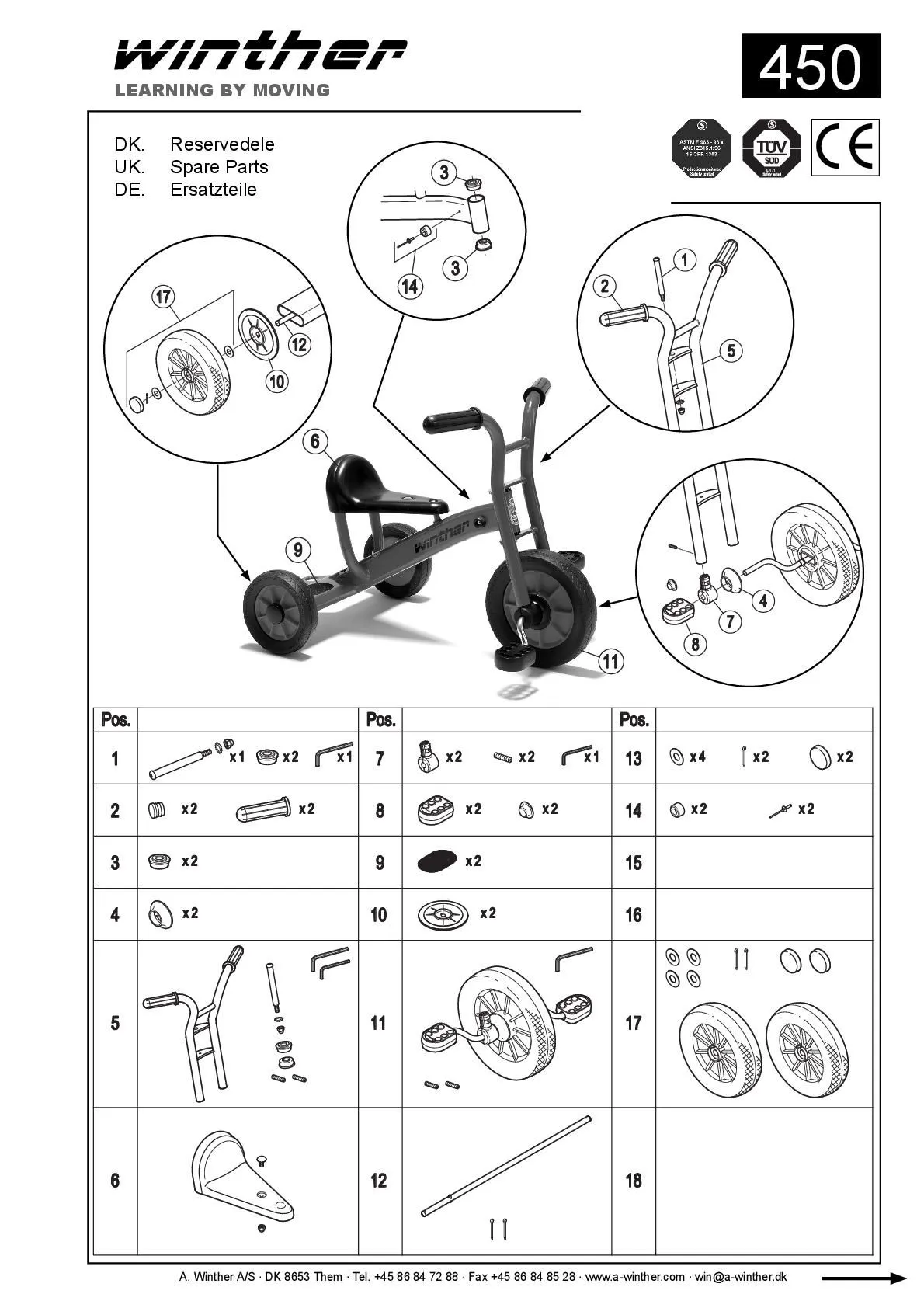 Winther Dreirad klein