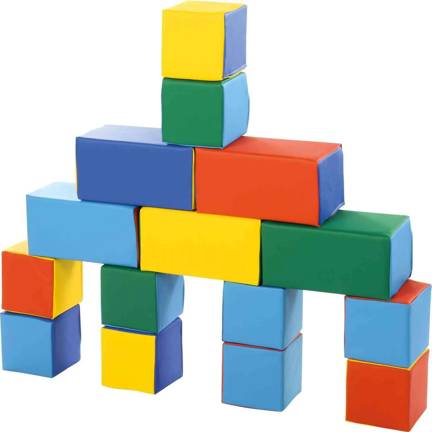 Mäuse-Bausteinsatz 15-teilig | Softbausteine | Dragon Toys_05001_