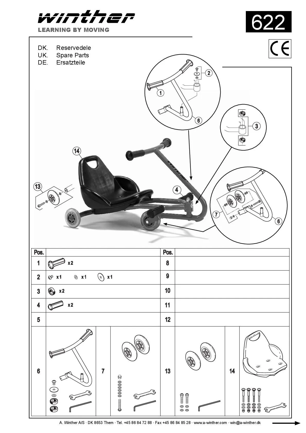 8500622-001 Winther Challenge Hand Twister