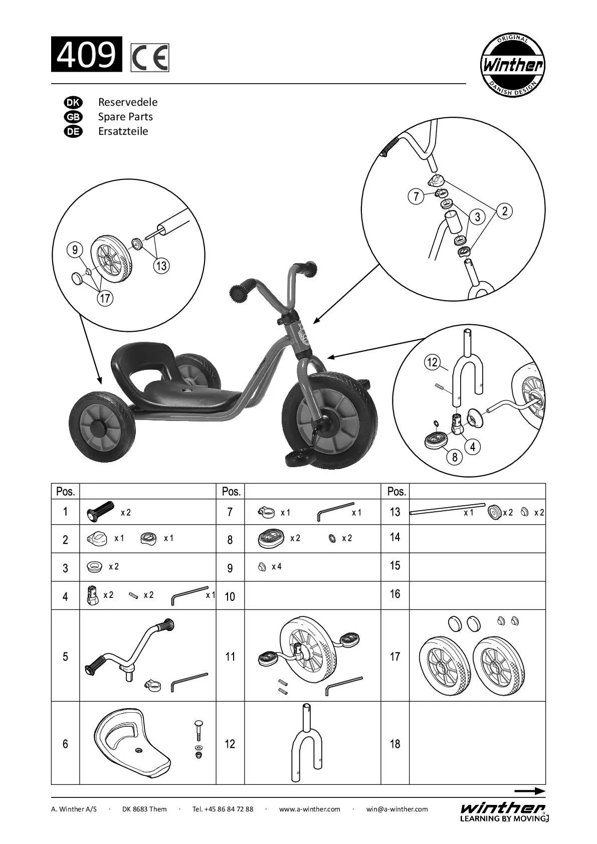 409_Spares-001 MINI Easy Rider | Winther Easy Rider