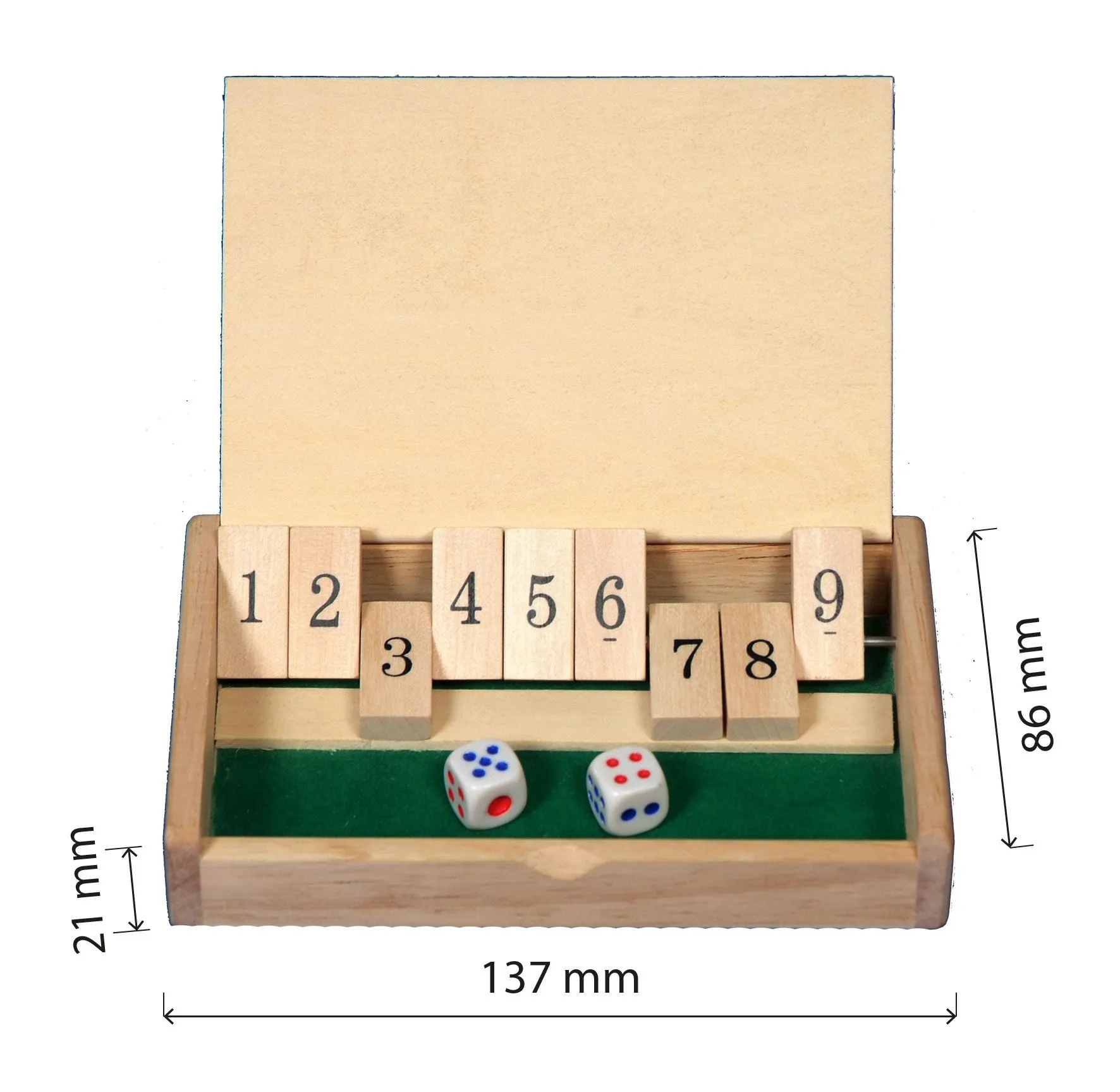 Der kleine Taktiker | Shut the Box | Dragon Toys_70024_