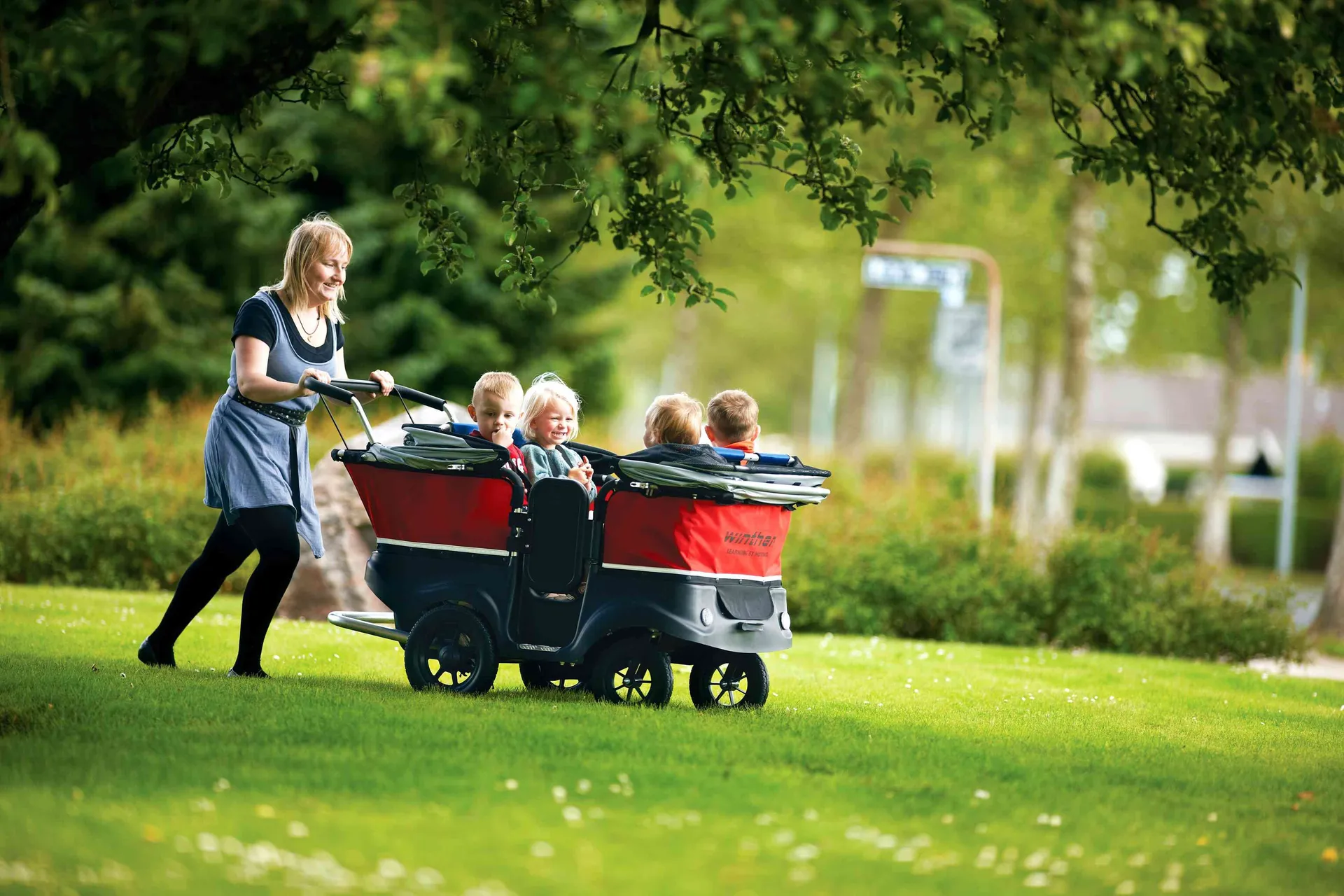 Turtle Kinderbus de Luxe | Winther Kinderbus