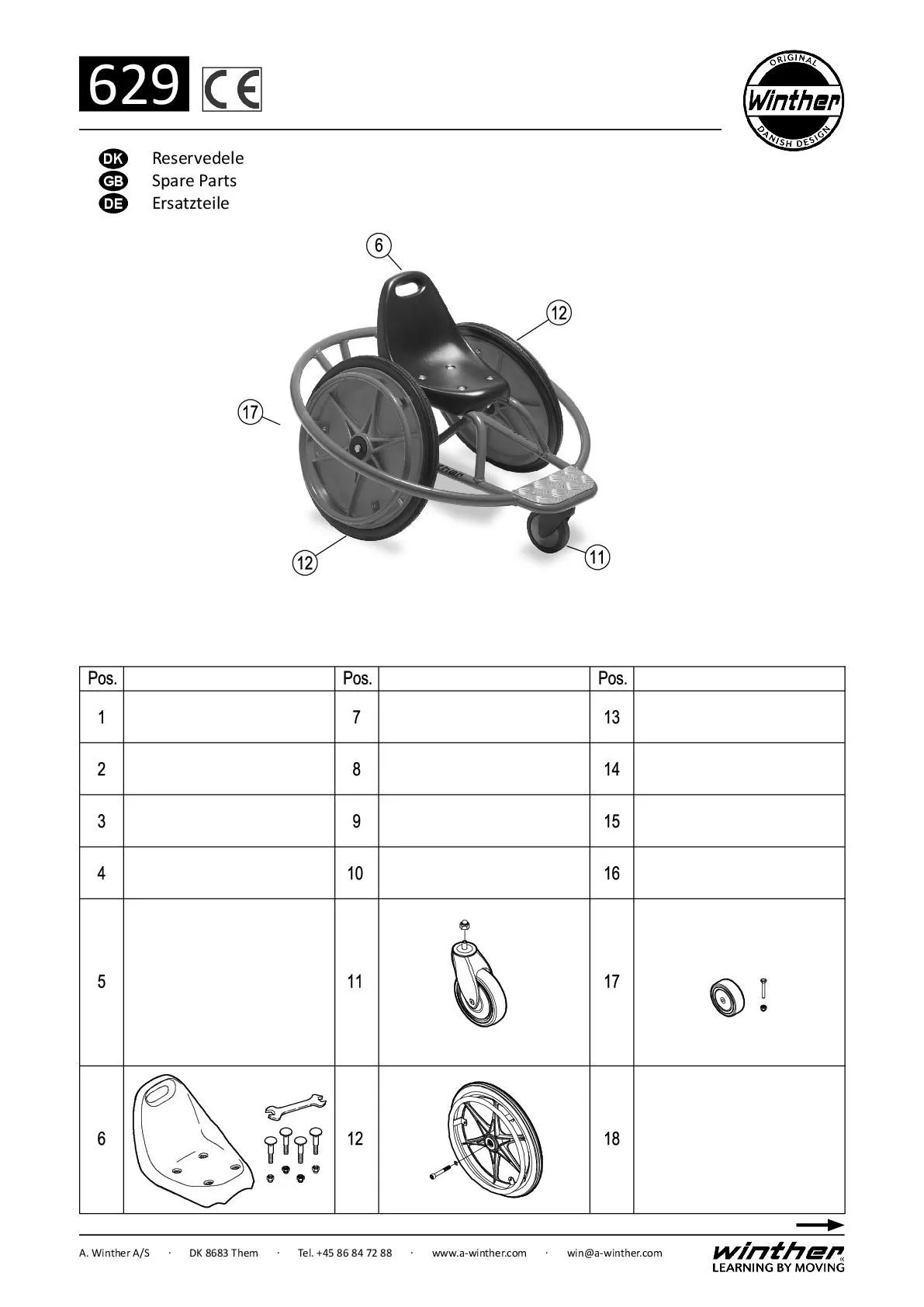629_Spares-001 Winther Wheely Rider