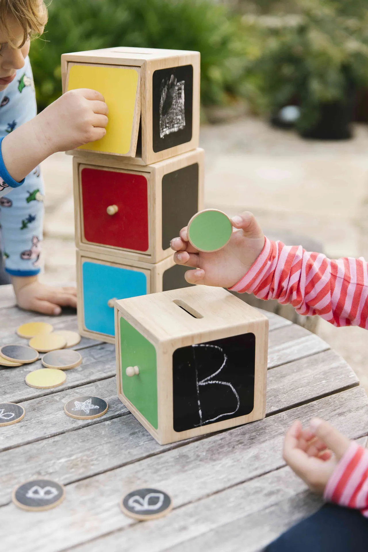 Sortieren und Spielen | Farbsortierspiel | Dragon Toys_30378_