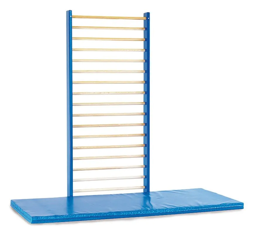 Sprossenwand Einzelfeld, blau 200 x 90 cm_ML-110013_