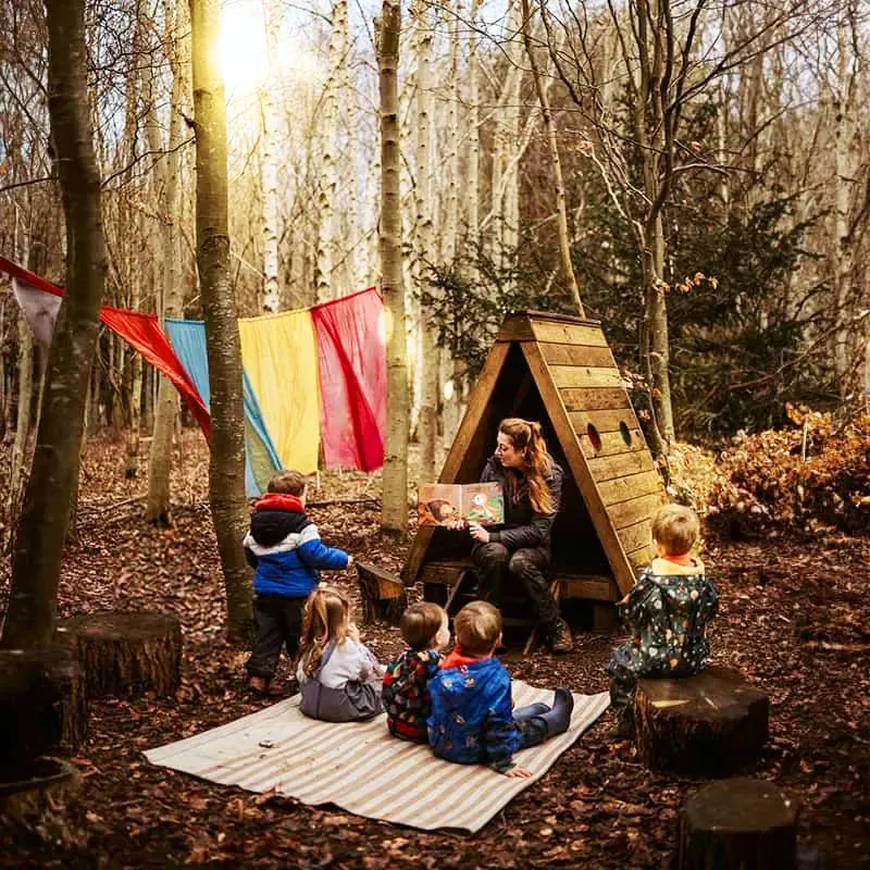 Wald-Tipi aus Holz | Cosy