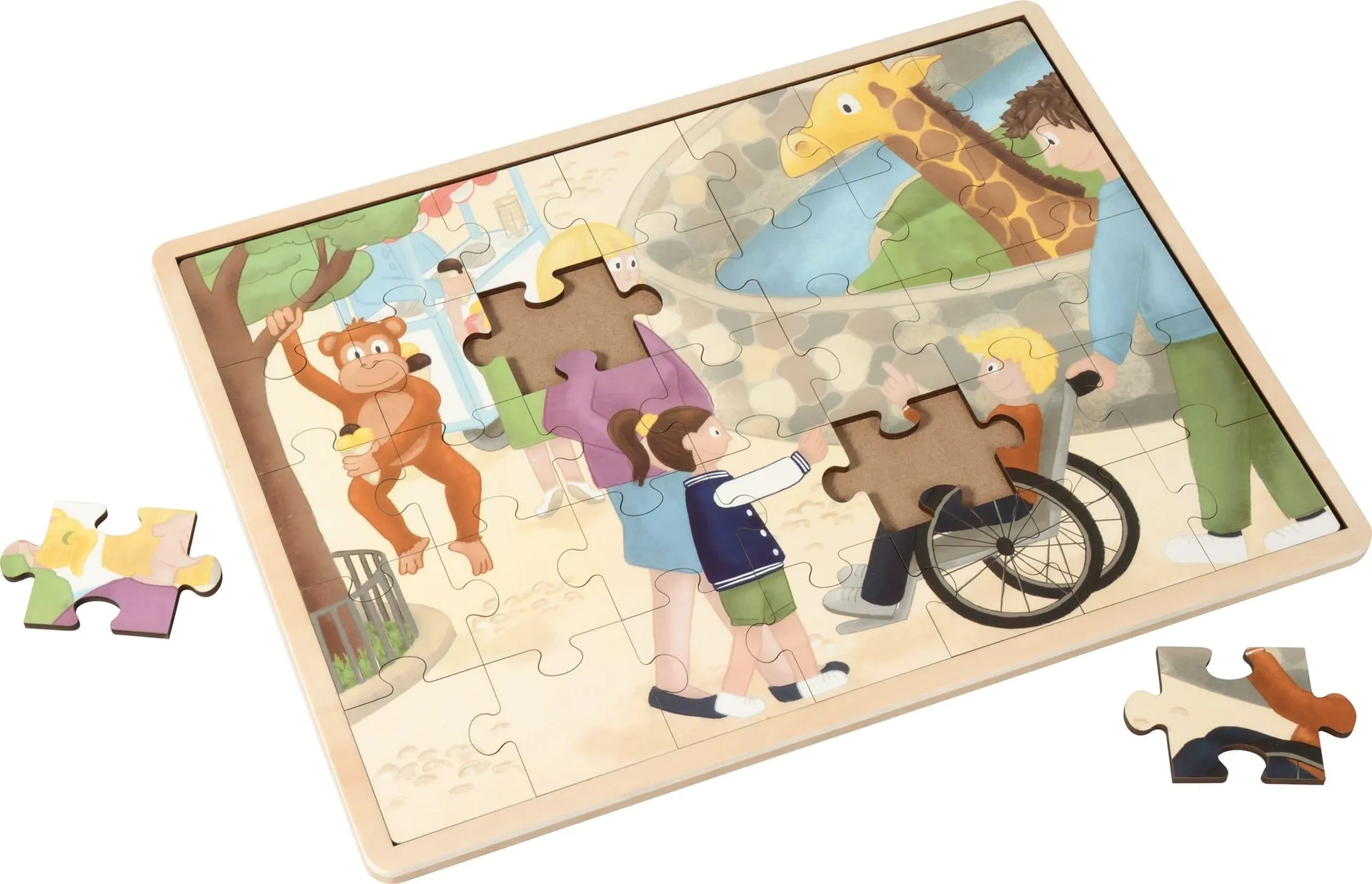 30126_4 Puzzle-Set "Bunte Vielfalt verbindet" | Puzzle Vielfalt | Dragon Toys