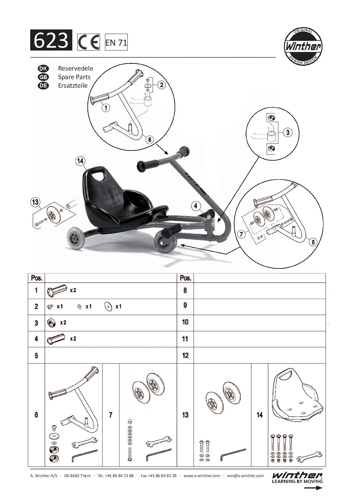 Winther Challenge Hand Twister large