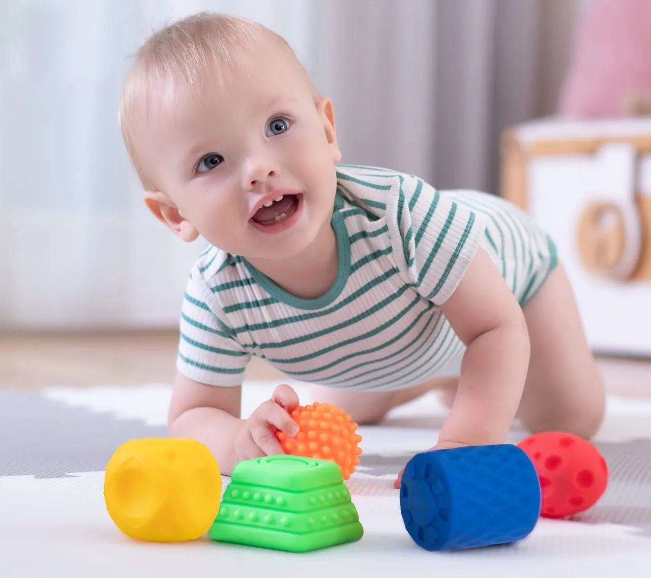 55068_2 Taktile Sinnesbälle 10er Set | Sensorik Bälle | Dragon Toys