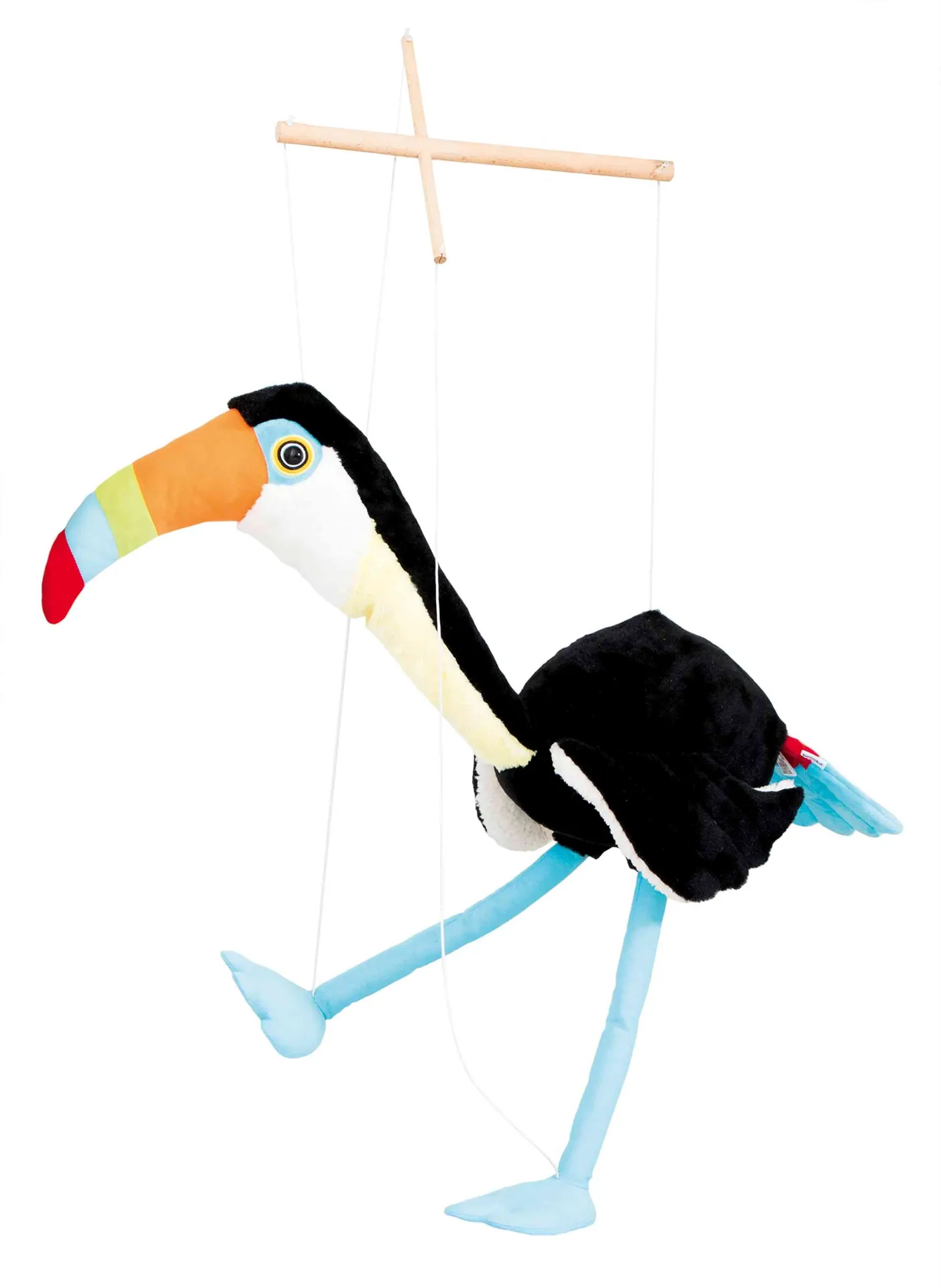 Handmarionette "Tukan Toni" | Marionette Vogel | Dragon Toys_39370_