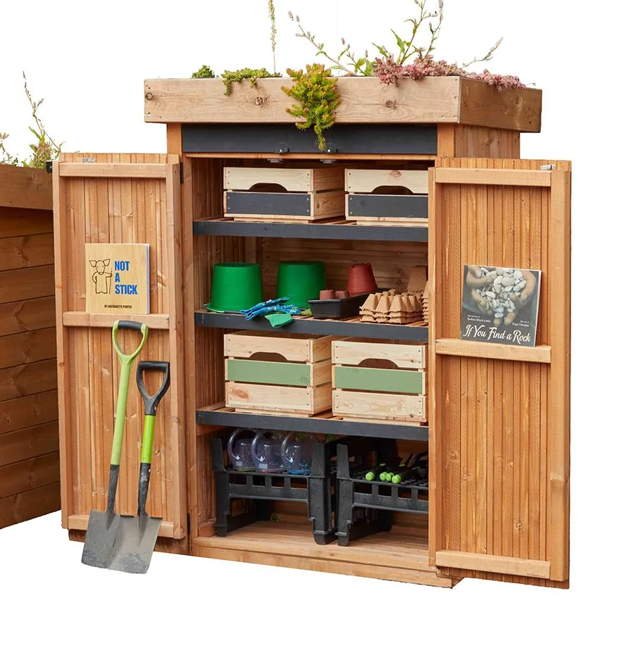 Schuppen mit Dachbegrünung  | Cosy