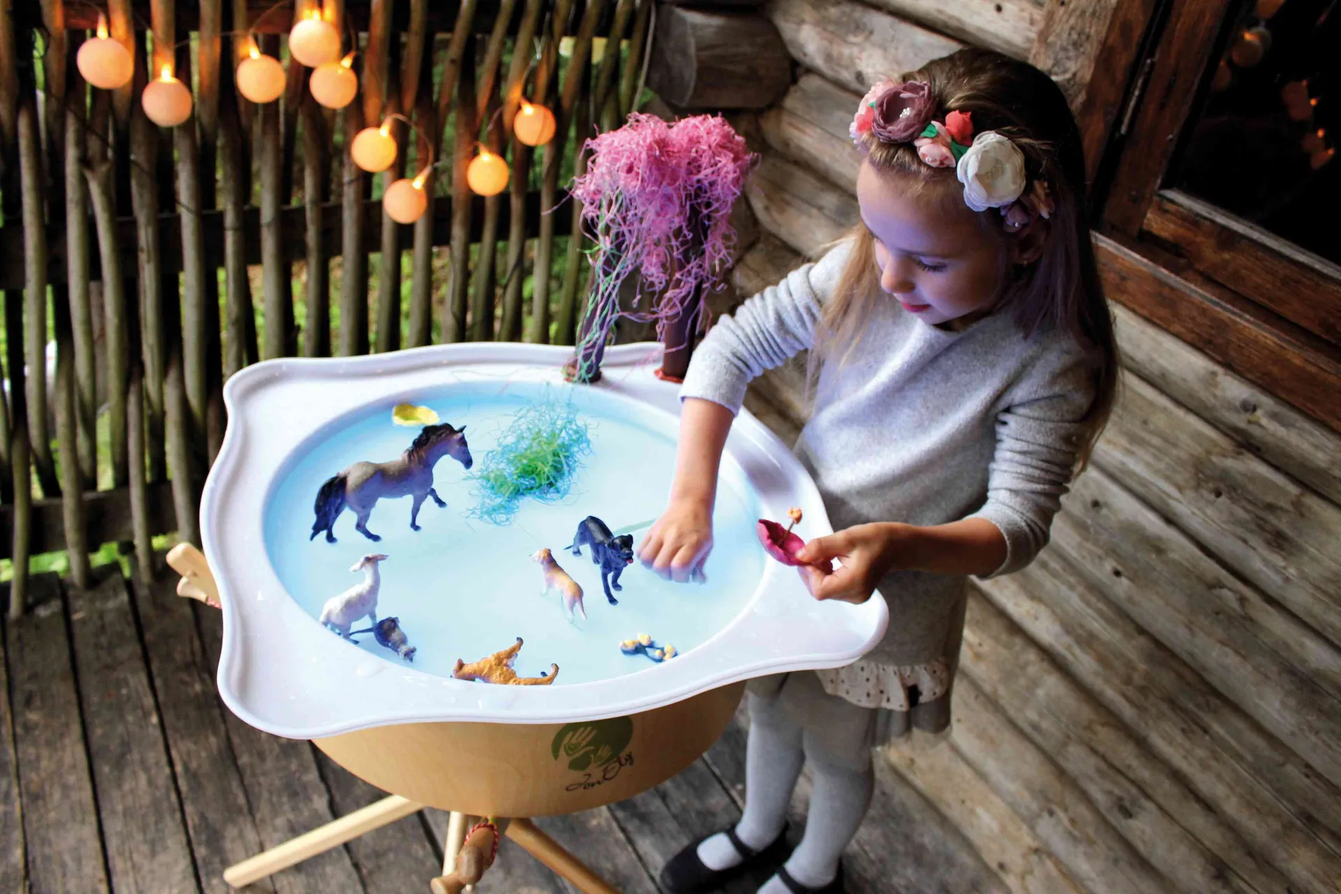 Faszinationsschale für zauberhaften Lichttisch | Lichttisch-Schale | Dragon Toys_40186_
