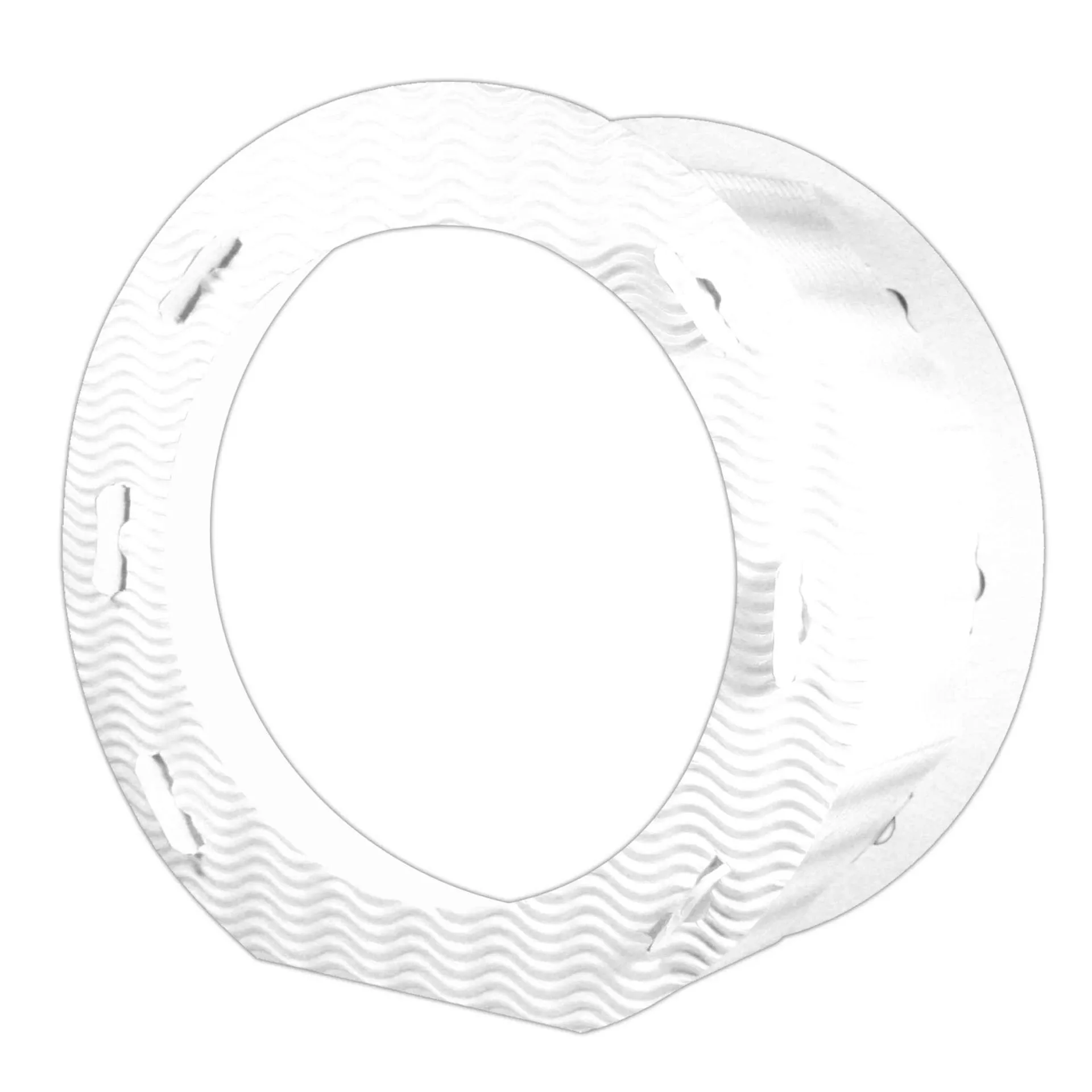 U13600-00_1 Runde Laternen aus 3D-Colorwellpappe, 10 Stück | Bastel-Laternen | Dragon Toys