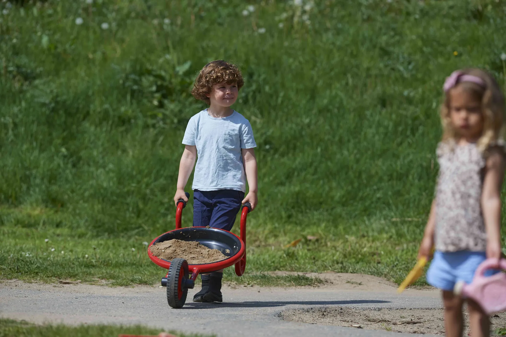 Viking Challenge Runde Schubkarre | Winther Runde Schubkarre
