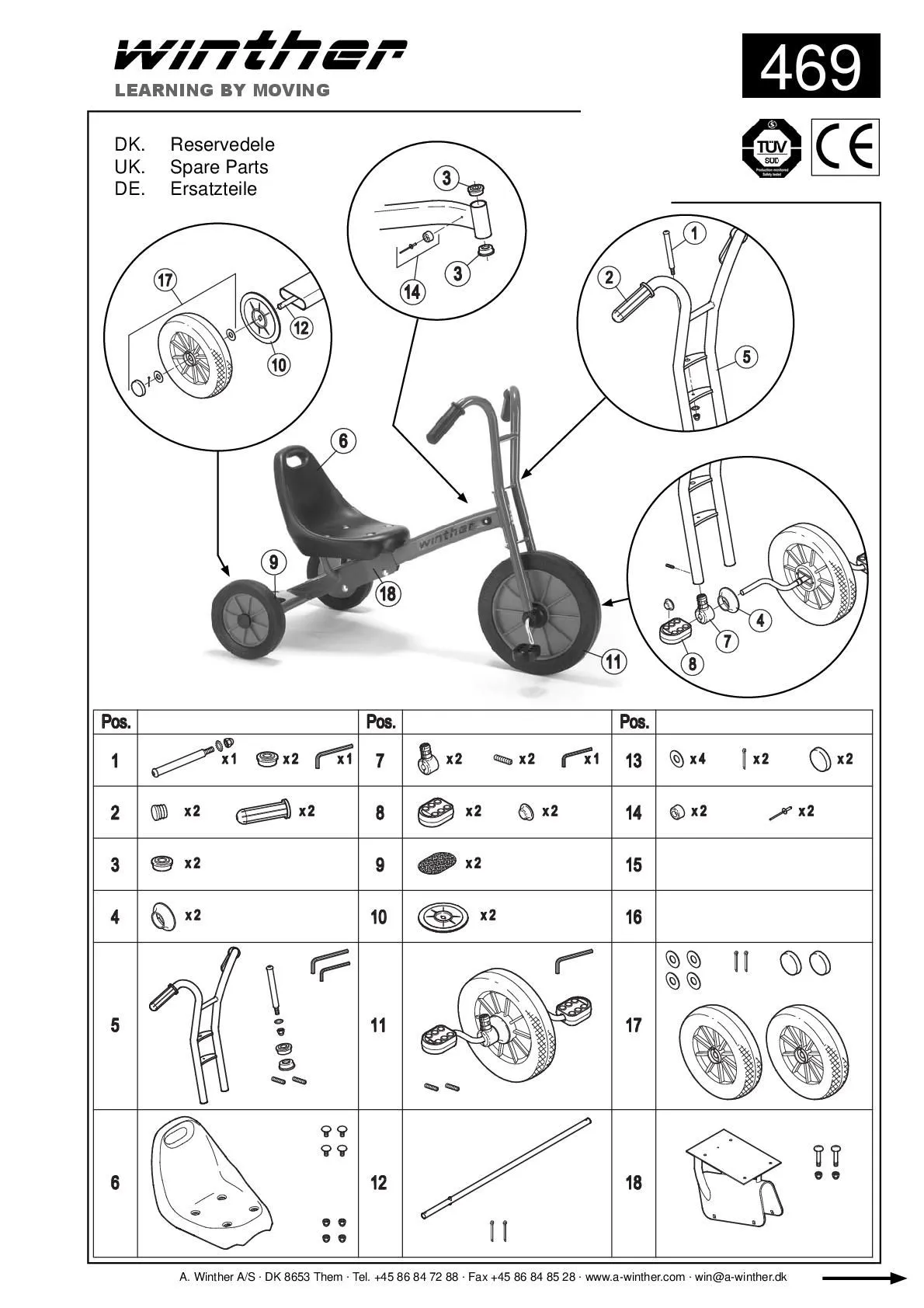 Winther Dreirad maxi