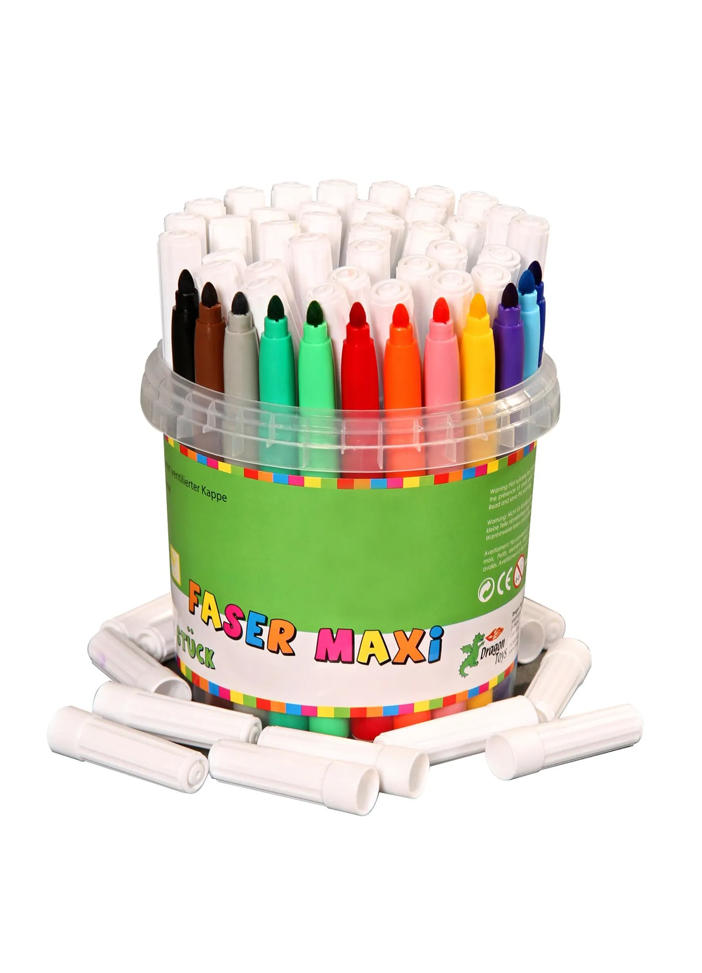 12153 Fasermaler "Faser MAXI" | Filzstifte | Dragon Toys