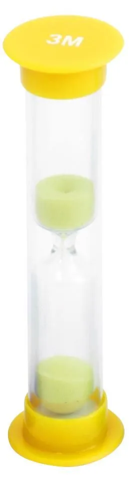 70133_1 Zahnputz-Sanduhr 3 Minuten | Sanduhr zum Zähneputzen | Dragon Toys