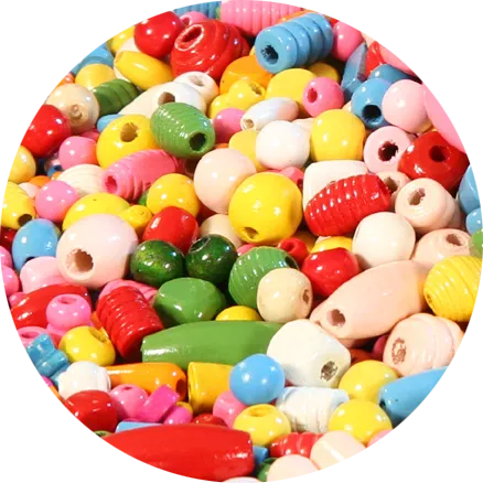 13081_3_Kreis_frei Bunte Holzperlen | Dragon Toys